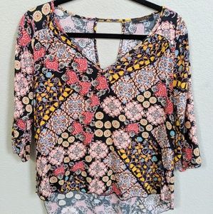 Renee C 3/4 High-low Top